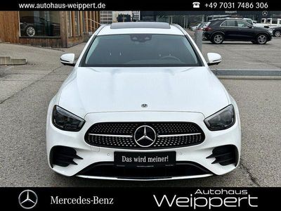 Weiß Gebraucht 2023 Mercedes E300 AMG Limousine | 46.950 € (Fairer Preis)