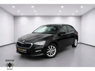Gebraucht Skoda Scala Ambition 110 PS (80 kW) 2021 Schwarz Kleinwagen
