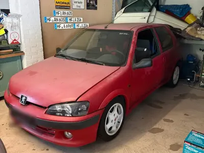 Gebraucht Peugeot 106 GTi 118 PS (86 kW) 1998 Rot Kleinwagen