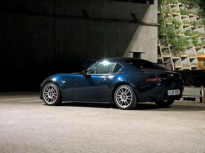Usata Mazda MX5 Homura-Line 184 CV (135 kW) 2024 Blu Cabrio