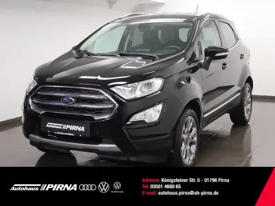 Gebraucht Ford Ecosport Titanium 125 PS (91 kW) 2018 Iridium schwarz SUV