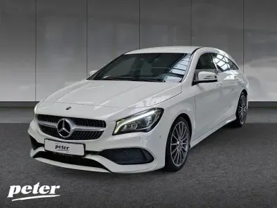 Używany Mercedes CLA180 Shooting Brake AMG 122 KM (89 kW) 2017 Biały Kombi