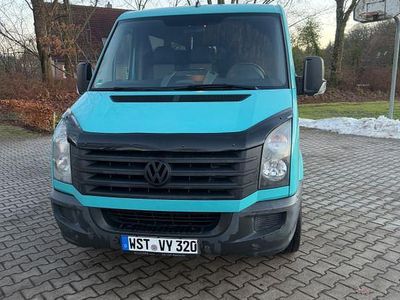 Usata VW Crafter 163 CV (119 kW) 2016 Blu Furgone