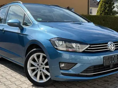 Gebraucht VW Golf Sportsvan 150 PS (110 kW) 2015 Blau Van / Kleinbus