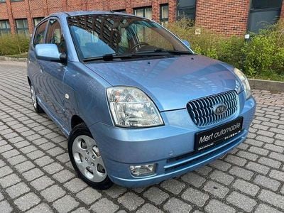 Gebraucht Kia Picanto EX 65 PS (47 kW) 2005 Diamantblau met. (metallic) Kleinwagen