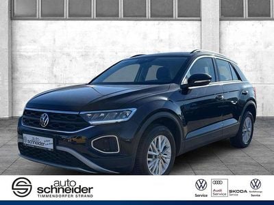 Second-hand VW T-Roc Life 150 CP (110 kW) 2022 Negru SUV