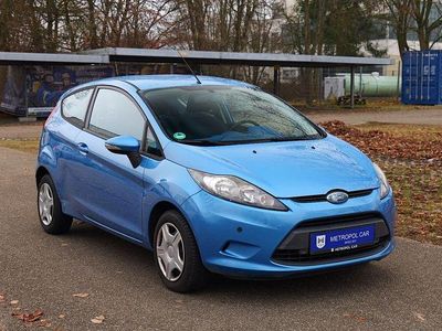 Gebraucht Ford Fiesta Trend 60 PS (44 kW) 2008 Blau Kleinwagen