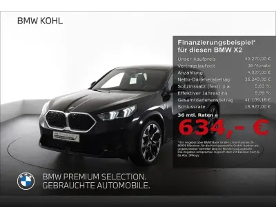 Brugt BMW X2 M Sport 150 HK (110 kW) 2025 Sort SUV
