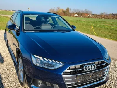Gebraucht Audi A4 Advanced Plus 204 PS (150 kW) 2021 Blau Kombi