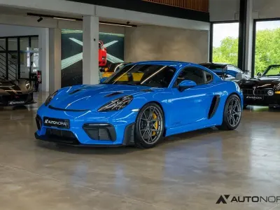 Occasion Porsche Cayman GT4 500 PK (367 kW) 2023 Blauw Coupé