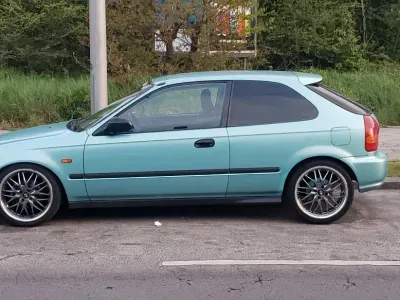 Gebraucht Honda Civic 90 PS (66 kW) 1999 Andere farben Coupé