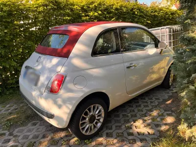 Second-hand Fiat 500C 75 CP (55 kW) 2010 Alb Cabrio