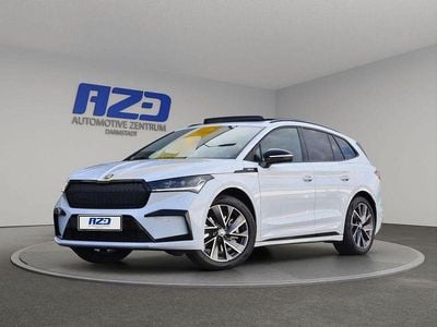Weiß Gebraucht 2022 Skoda Enyaq iV SportLine SUV | 39.980 € (Teuer)
