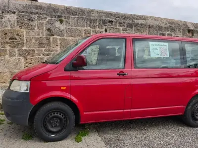 Gebraucht VW T5 131 PS (96 kW) 2007 Rot Van