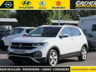 Gebraucht VW T-Cross Style 150 PS (110 kW) 2021 Pure white SUV