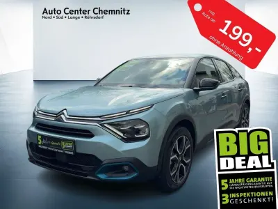 Second-hand Citroën e-C4 Feel 100 kW (136 CP) 2023 Albastru Berlinǎ