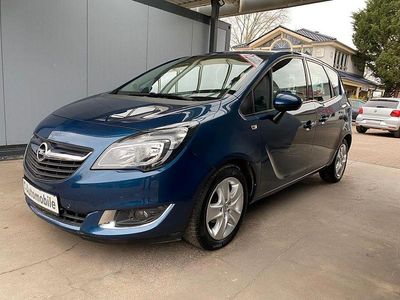 Gebraucht Opel Meriva Style 120 PS (88 kW) 2015 Blau Van / Kleinbus