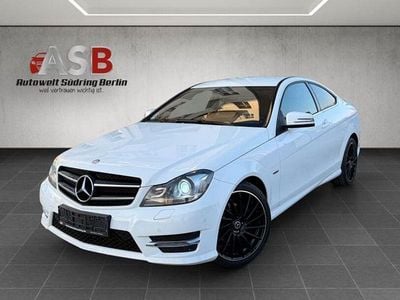 Second-hand Mercedes C180 AMG line 156 CP (114 kW) 2014 Alb Coupe