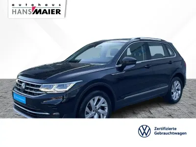 Gebraucht VW Tiguan Elegance 190 PS (139 kW) 2022 Deep black perleffekt SUV