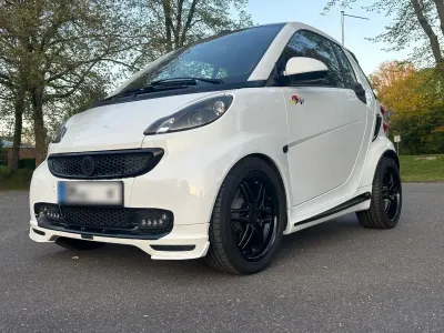 Begagnad Smart ForTwo Cabrio Brabus Xclusive 102 HK (75 kW) 2013 Vit Cab