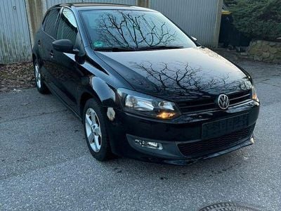 Gebraucht VW Polo Comfortline 75 PS (55 kW) 2010 Schwarz Kleinwagen