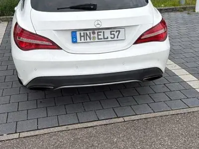Gebraucht Mercedes CLA200 Shooting Brake 136 PS (100 kW) 2018 Weiß Kombi