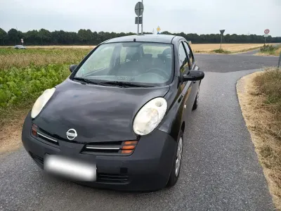 Gebraucht Nissan Micra 65 PS (47 kW) 2004 Schwarz Kleinwagen