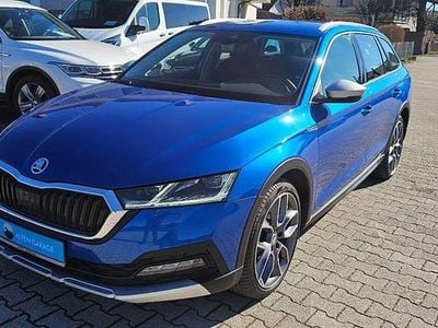 Gebraucht Skoda Octavia Scout 4x4 200 PS (147 kW) 2021 Blau Limousine
