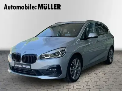 Gebraucht BMW 218 Active Tourer Advantage 150 PS (110 kW) 2019 Silber Van / Kleinbus