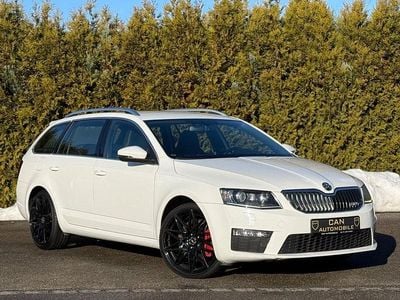 Weiß Gebraucht 2015 Skoda Octavia RS Kombi | 11.890 € (Guter Preis)