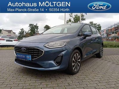 Gebraucht Ford Fiesta Titanium 125 PS (91 kW) 2024 Chromablau metallic Kleinwagen