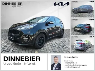 Gebraucht Kia Sportage Vision 136 PS (100 kW) 2016 Schwarz (metallic) SUV