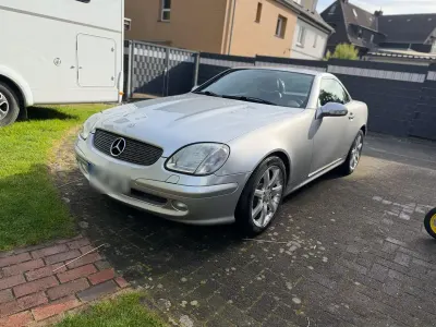 Gebraucht Mercedes SLK200 163 PS (119 kW) 2001 Silber Cabrio