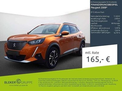 Orange Gebraucht 2021 Peugeot 2008 Allure SUV | 14.280 € (Guter Preis)