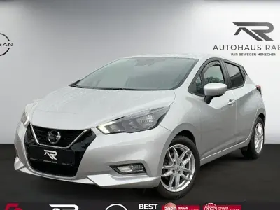 Usata Nissan Micra Acenta 92 CV (67 kW) 2022 Argento Utilitaria