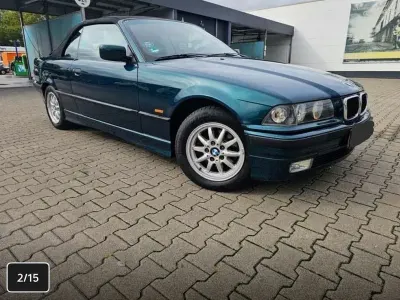 Gebraucht BMW 318 Cabriolet M Sport 116 PS (85 kW) 1997 Grün Cabrio