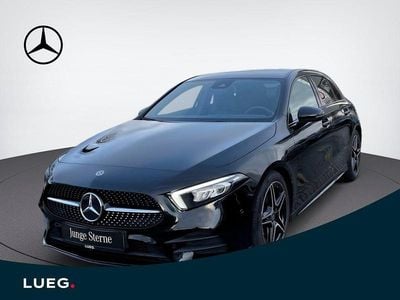 Unilack nachtschwarz Gebraucht 2022 Mercedes A180 Night Limousine | 25.840 € (Etwas zu teuer)