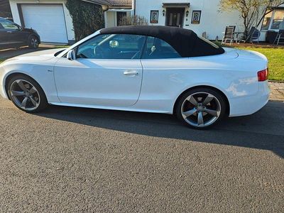 Gebraucht Audi A5 Cabriolet Sport 170 PS (125 kW) 2015 Weiß Cabrio