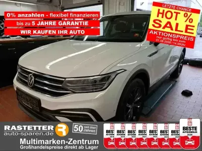 Gebraucht VW Tiguan Allspace Life 150 PS (110 kW) 2023 Weiß SUV