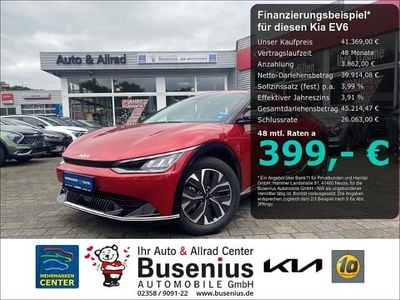 Usata Kia EV6 Air 125 kW (170 CV) 2024 Rosso SUV