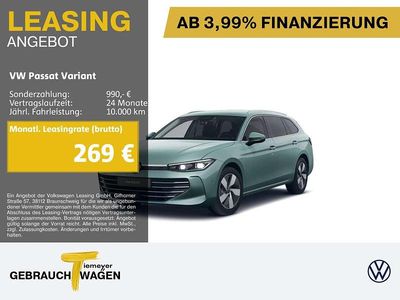 Grün Gebraucht 2025 VW Passat Elegance Kombi | 34.320 € (Superpreis)