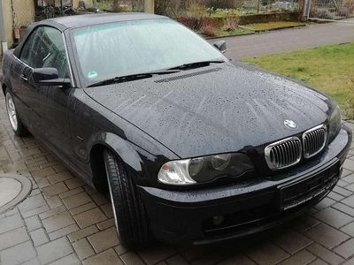 Gebraucht BMW 320 Cabriolet 170 PS (125 kW) 2001 Schwarz Cabrio