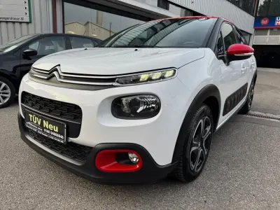 Gebraucht Citroën C3 Shine 110 PS (80 kW) 2018 Weiß Kleinwagen