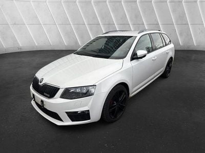 Gebraucht Skoda Octavia RS 184 PS (135 kW) 2014 Weiß Kleinwagen