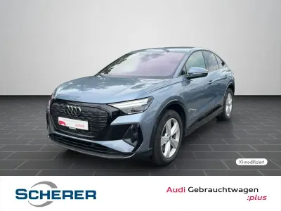 Gebraucht Audi Q4 Sportback e-tron S-Line 219 kW (299 PS) 2023 Geysirblau metallic (metallic) SUV