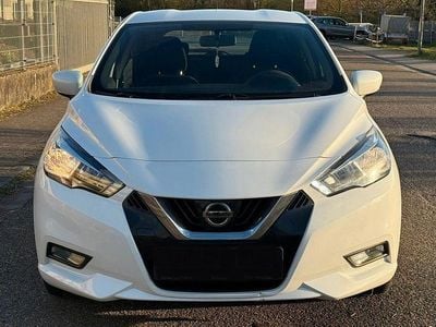 Gebraucht Nissan Micra Acenta 71 PS (52 kW) 2018 Weiß Kleinwagen
