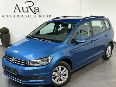 Gebraucht VW Touran IQ Drive 150 PS (110 kW) 2022 Blau Van / Kleinbus