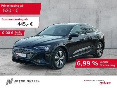 Gebraucht Audi Q8 Sportback e-tron Sport 250 kW (340 PS) 2024 Schwarz SUV