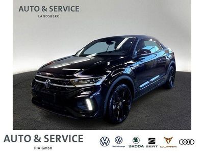 Gebraucht VW T-Roc Cabriolet R-line 150 PS (110 kW) 2026 Schwarz Cabrio