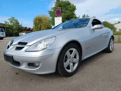 Brugt Mercedes SLK200 163 HK (119 kW) 2007 Sølv Cabriolet